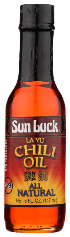 SUN LUCK HOT CHILI OIL ( 6X5OZ )