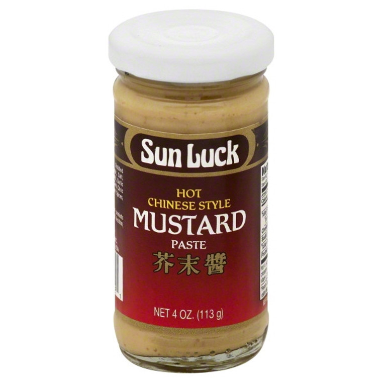 SUN LUCK MUSTARD PASTE HOT ( 6X4OZ )