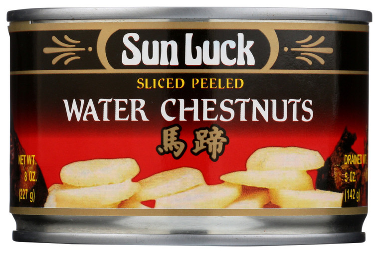 SUN LUCK SLICED PEELED WATER CHESTNUTS ( 12X8 OZ )