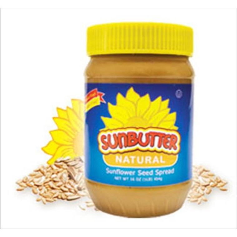 SUNBUTTER NATURAL SUNFLOWER SEED SPREAD ( 6X16OZ )