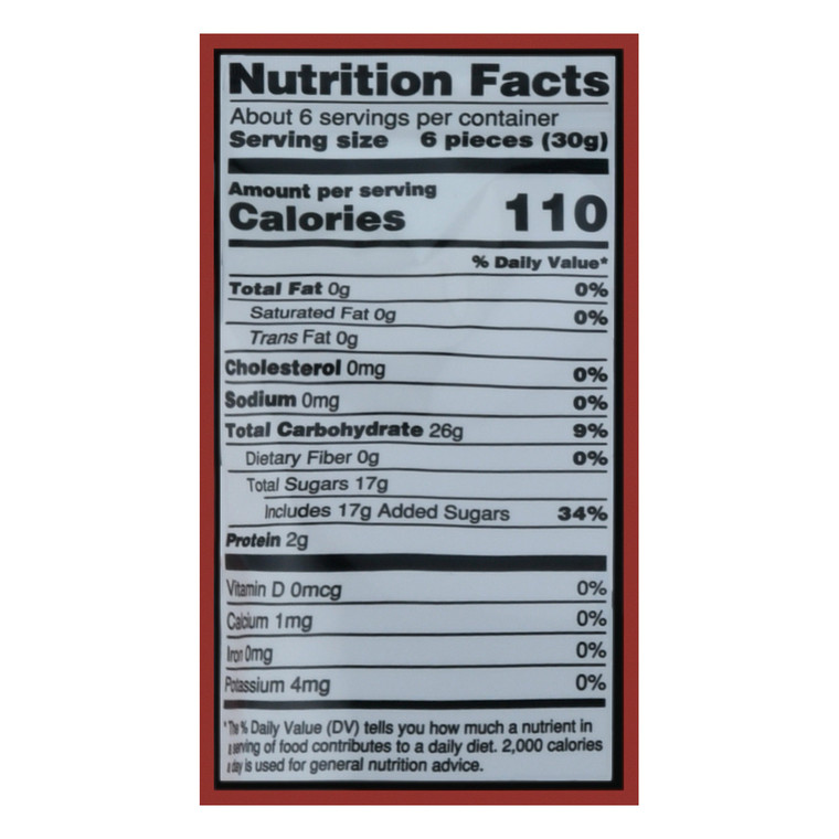 OG2 S.S. CINNAMON BEARS ( 8 X 6 OZ )