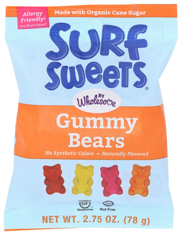SURF SWEETS GUMMY BEARS ( 12X2.75 OZ )