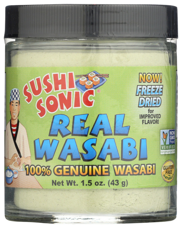 SUSHI SONIC 100% GENUINE WASABI ( 1X1.5 OZ )