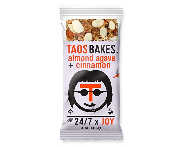 TAOS BAKES ALMD AGVE BAR ( 12 X 1.8 OZ )