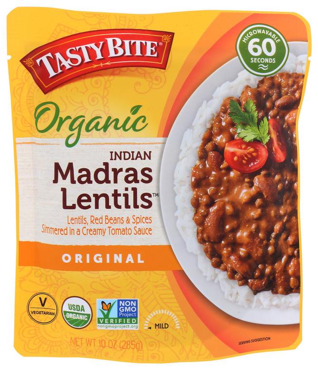 TASTY BITE MADRAS LENTILS ( 6X10 OZ )