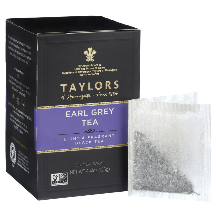 TAYLORS OF HARROGATE EARL GREY TEA ( 6X50 BAG )