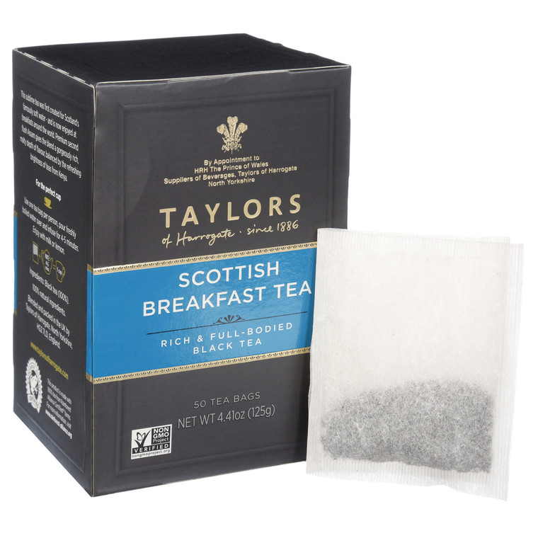 TAYLORS OF HARROGATE SCOTTISH BREAKFAST TEA ( 6X50BG )