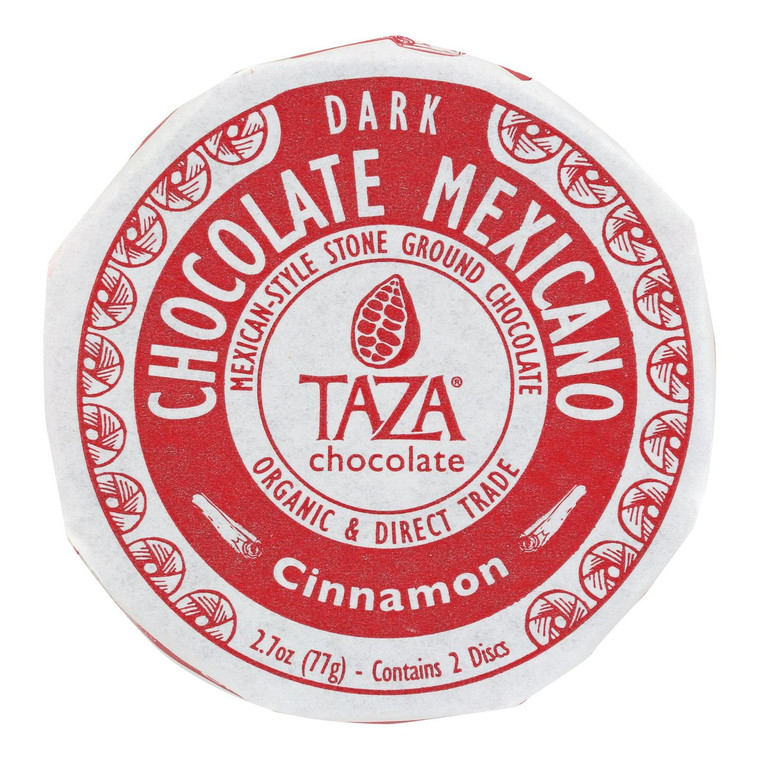 TAZA CHOCOLATE CINNAMON ( 12X2.7 OZ )