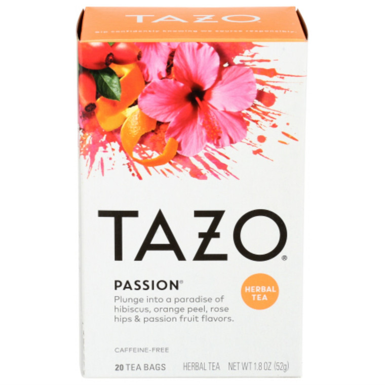 TAZO TEA HERBAL PASSION TEA ( 6X20 BAG )