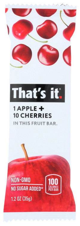 THAT'S IT APPLE CHERRY FRUIT BAR ( 12X1.2 OZ )