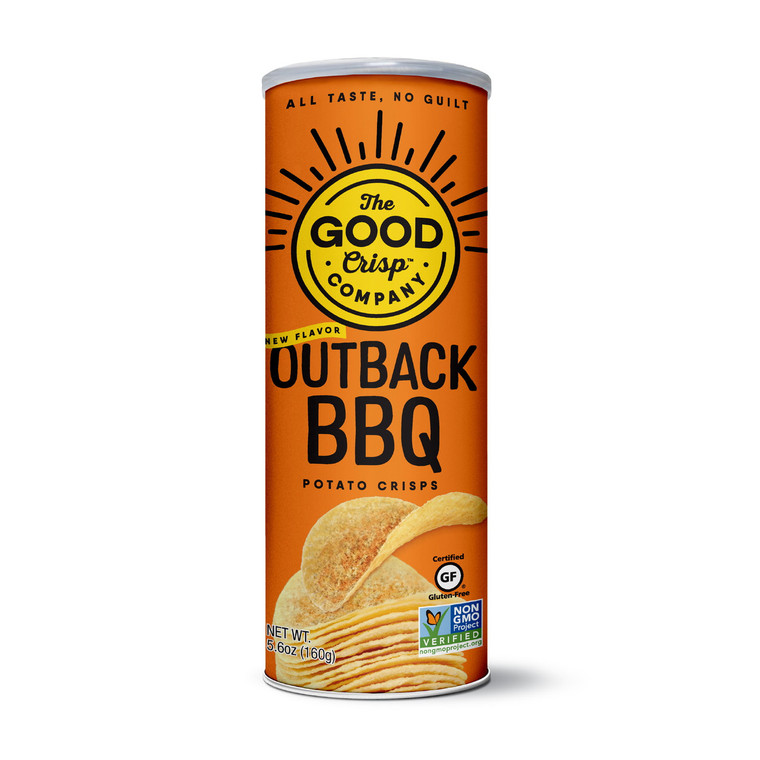 TGCC POT CRSP OUT/BK BBQ ( 8 X 5.6 OZ )