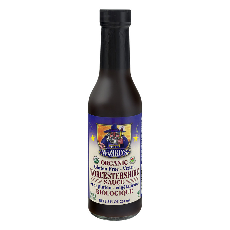EDWARD & SONS WORCESTERSHIRE SAUCE GLUTEN FREE & VEGAN ( 12X8.5 OZ )