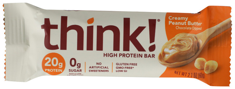 THINK BABY CREAMY PEANUT BUTTER THIN BAR ( 10X2.1 OZ )