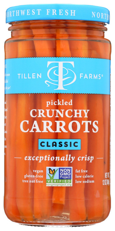 TILLEN FARMS CRUNCHY PICKLED CARROTS ( 6X12 OZ )