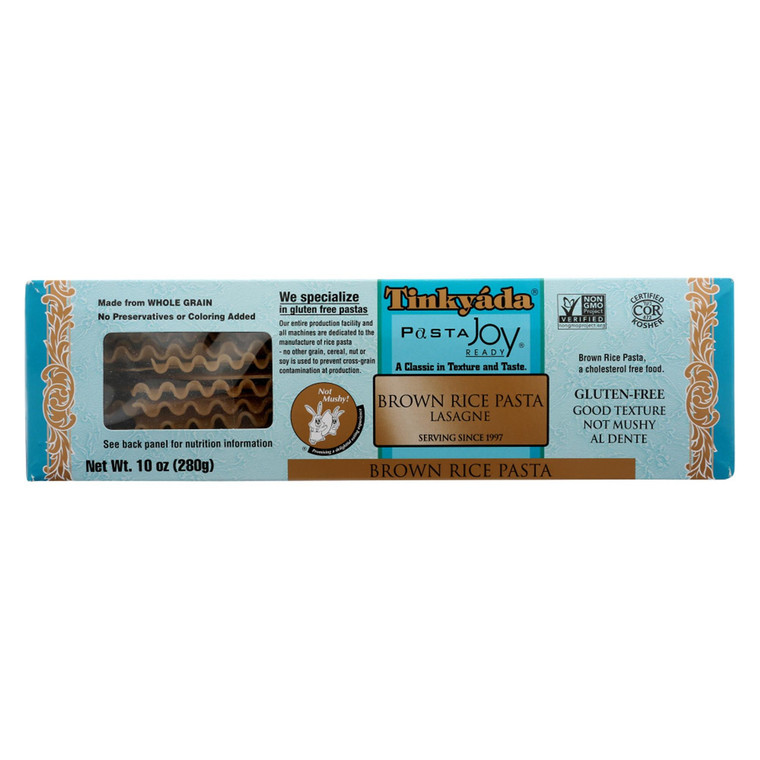TINKYADA BROWN RICE LASAGNA GLUTEN FREE ( 12X10 OZ )
