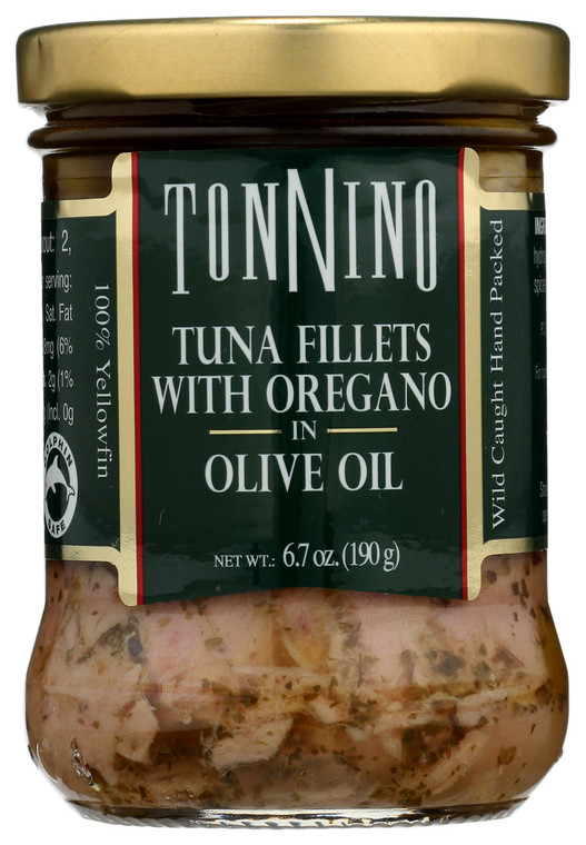 TON TUNA FILLET OREGANO ( 6 X 6.7 OZ )