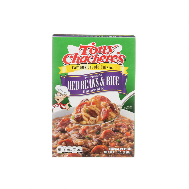 TONY CHACHERE'S RED BEANS & RICE MIX ( 12X7 OZ )