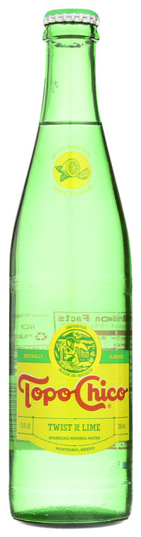 TOPO CHICO MIN WTR/LIME ( 24 X 12 OZ )