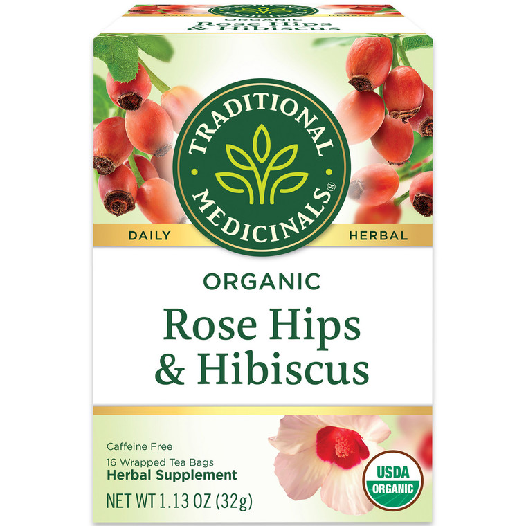 TRADITIONAL MEDICINALS HIBISCUS TEA ( 6X16 BAG )