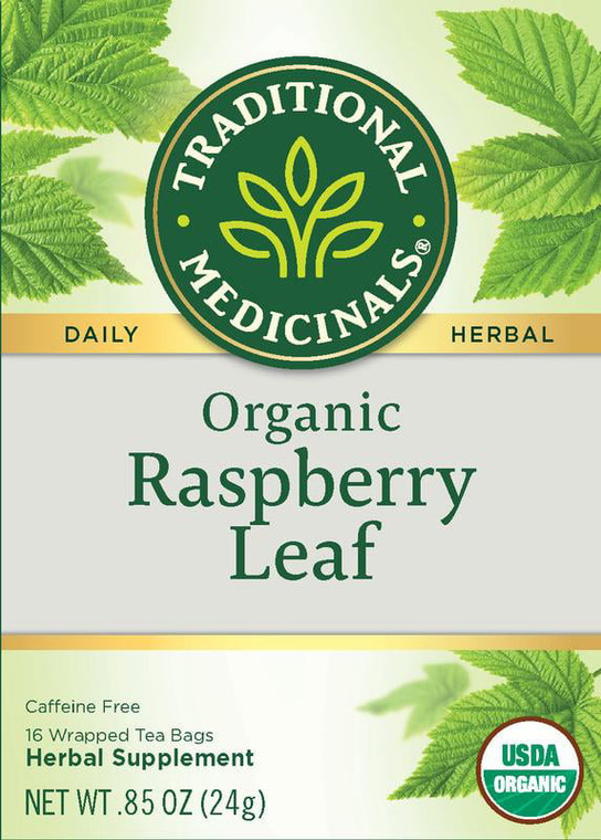 TRADITIONAL MEDICINALS RASPBERRY LEAF TEA ( 6X16 BAG )