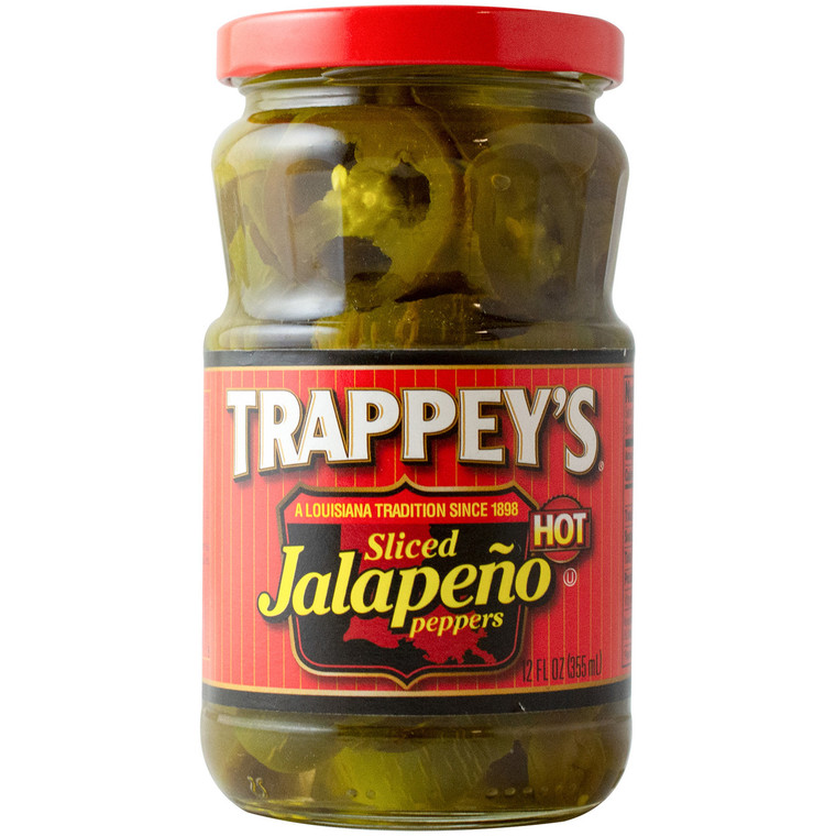 TRAPPEY SLICED JALEPENO ( 12X12 OZ )