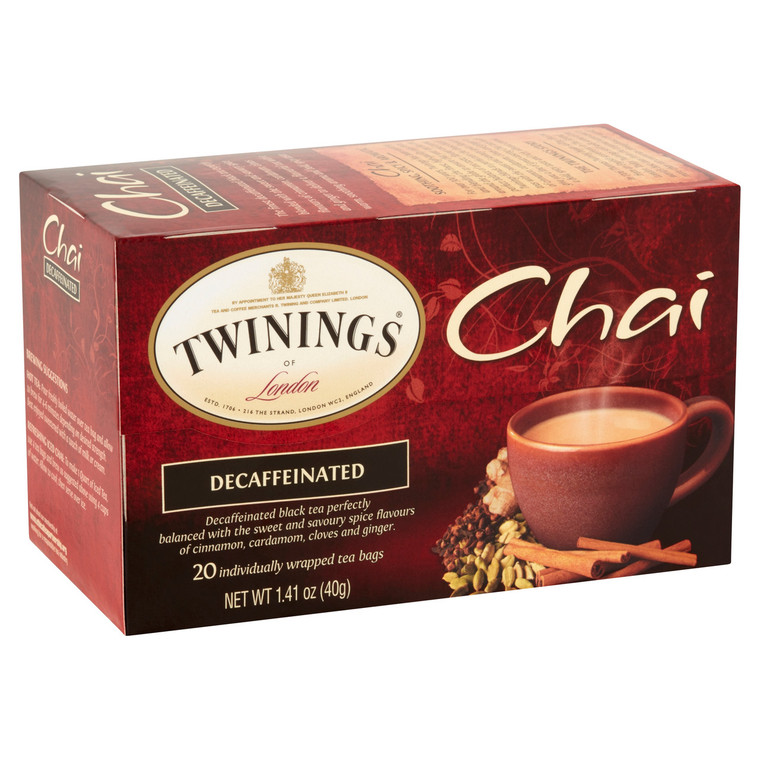 TWININGS CHAI DECAFFEINATED ( 6X20 CT )