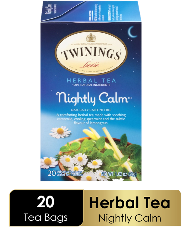 TWININGS HERBAL BEDTIME BLEND TEA ( 6X20 BAG )