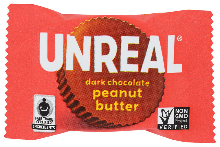 UNREAL DK CHOC PBTR CUP ( 40 X 0.5 OZ )