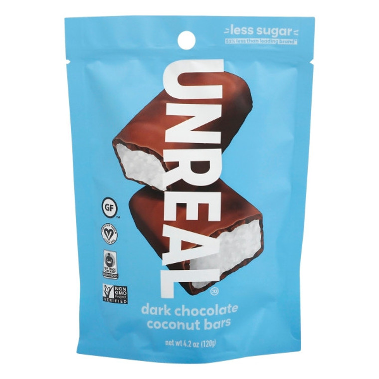 UNREAL DRK CHOC CNUT BAR ( 6 X 4.2 OZ )