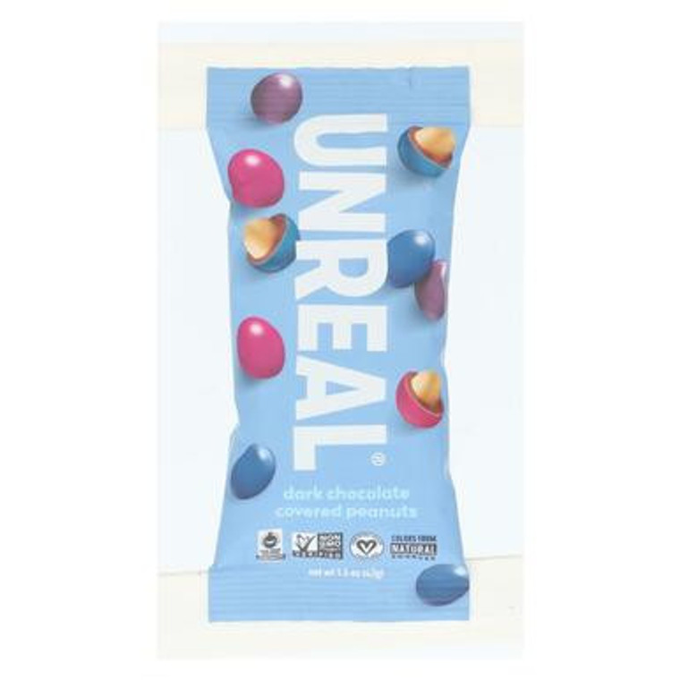 UNRL DK CHOC PNUT GEMS ( 12 X 1.5 OZ )