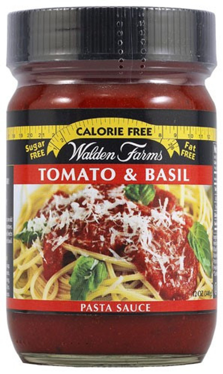 WALDEN FARMS TOMATO & BASIL PASTA SAUCE ( 6X12 OZ )