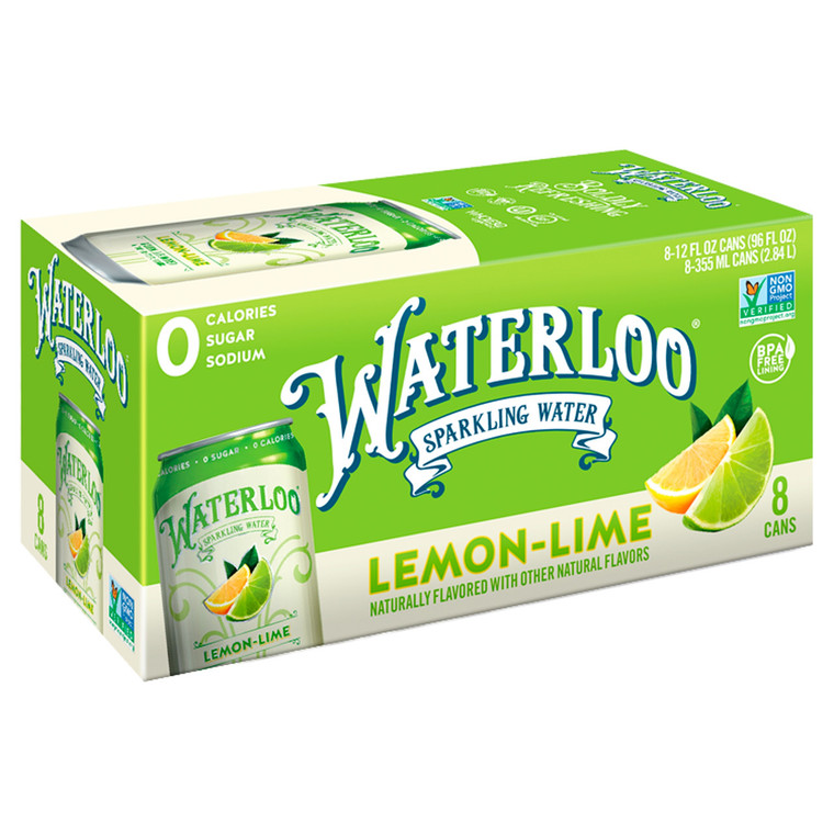 WTRLOO SPKLN WTR LEMNLME ( 3 X 8 PK )