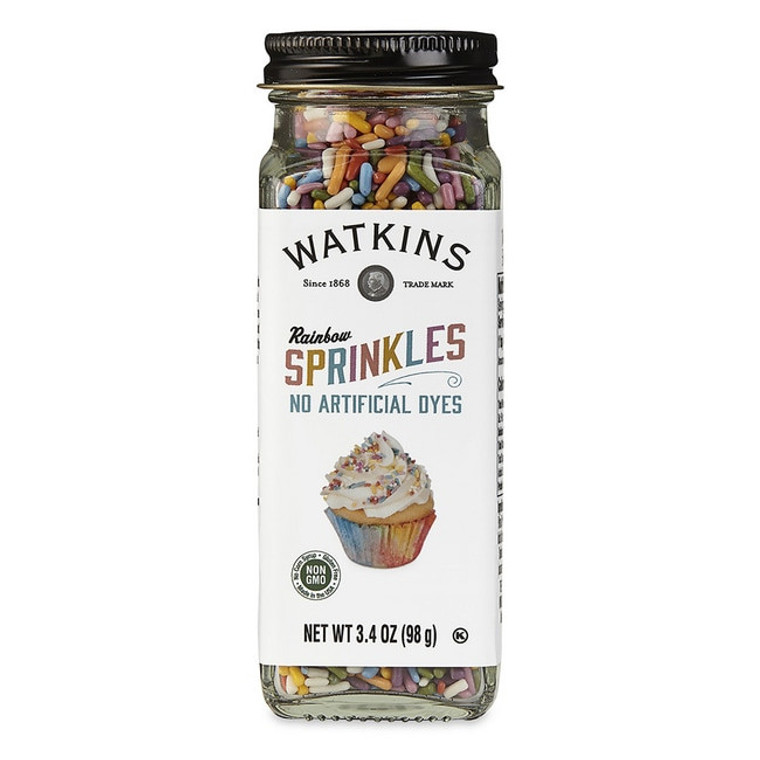 WTKINS DECO SPRNKL RAINB ( 3 X 3.4 OZ )