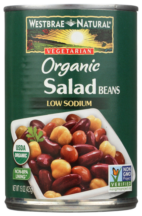 WESTBRAE FOODS SALAD BEANS LOW FAT ( 12X15 OZ )