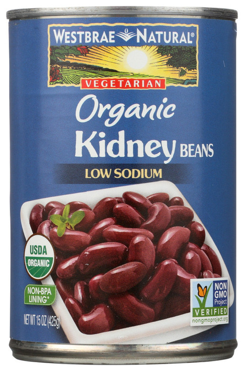 WESTBRAE FOODS KIDNEY BEANS FAT FREE ( 12X15 OZ )