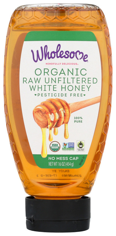 OG2 WHLSM RW WT SQ HNY ( 6 X 16 OZ )