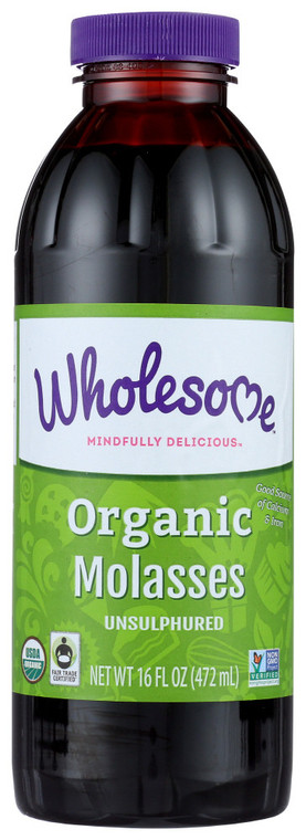 WHOLESOME SWEETENERS BLACKSTRAP MOLASSES ( 12X16 OZ )