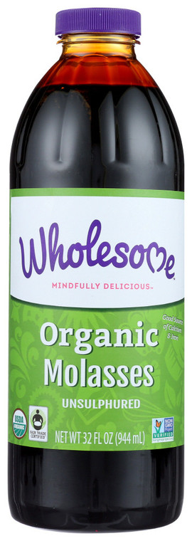 WHOLESOME SWEETENERS BLACKSTRAP MOLASSES MOLASSES ( 12X32 OZ )