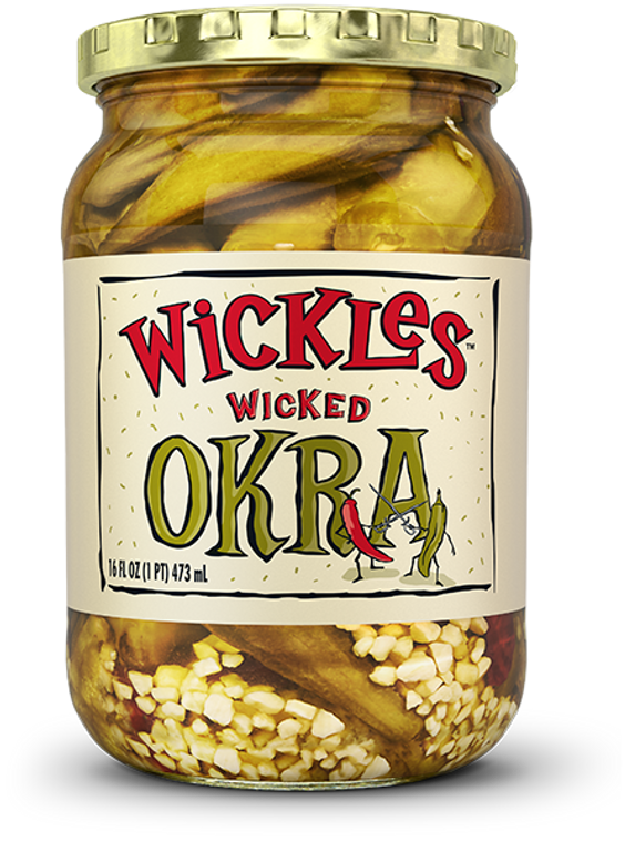 WICKLES WICKED OKRA ( 6 X 16 OZ )