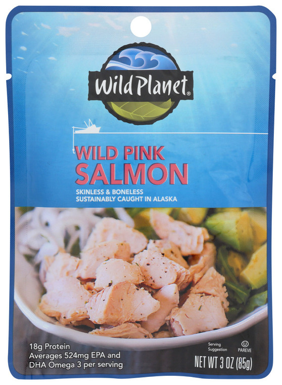 W P WILD PINK SALMON ( 24 X 3 OZ )