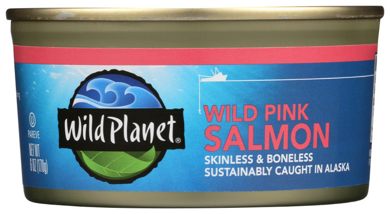WILD PLANET WILD ALASKAN PINK SALMON( 12X6 OZ )