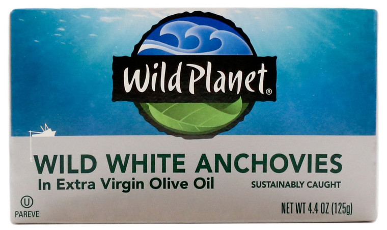 W P WILD ANCHOVIES /EVOO ( 12 X 4.4 OZ )