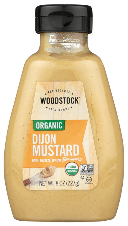 WOODSTOCK DIJON MUSTARD ( 12X8 OZ )
