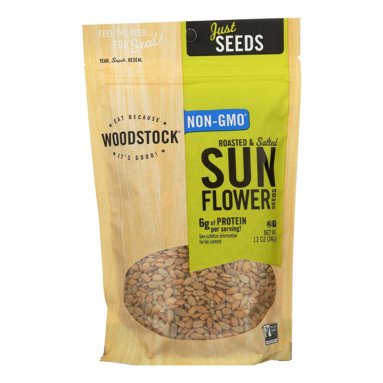 WOODSTOCK SUNFLOWER SEED RS ( 8X12OZ )