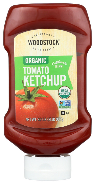 WOODSTOCK TOMATO KETCHUP ( 12X32OZ )