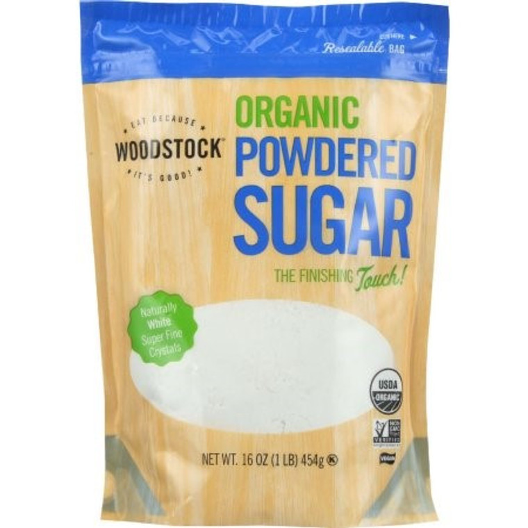 WOODSTOCK POWDERED SUGAR ( 12X16 OZ )