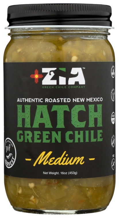 ZIA MED HATCH GRN CHILE ( 6 X 16 OZ )