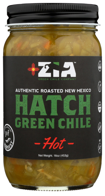ZIA HOT HATCH GRN CHILE ( 6 X 16 OZ )
