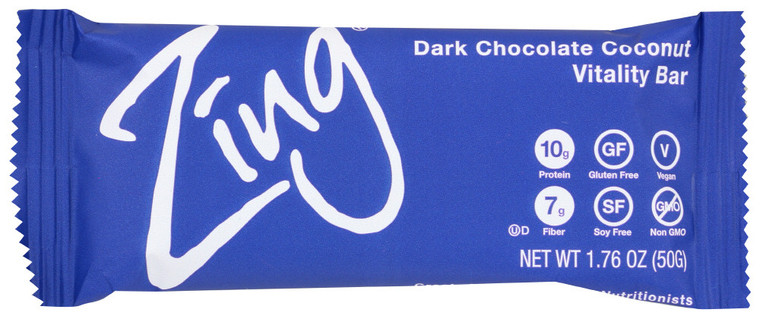 ZING CHOC/COCONUT BARS ( 12X1.76 )