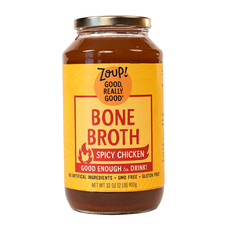 ZOUP SPCY CHKN BONE BRTH ( 6 X 32 OZ )